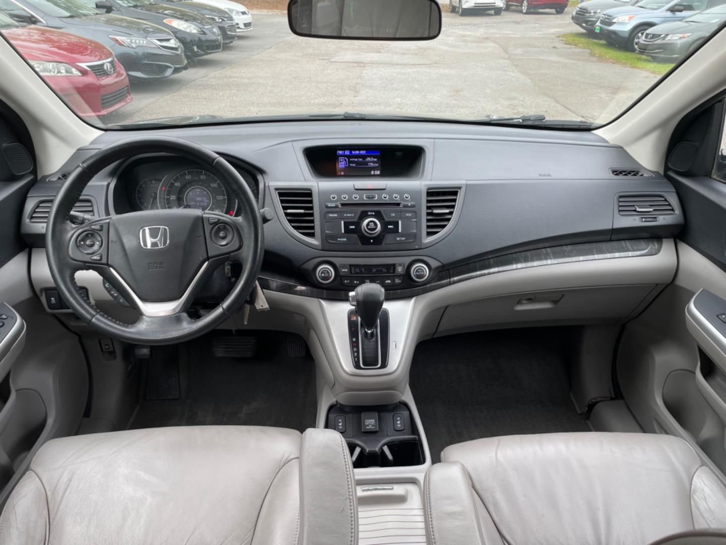 2014 GRAY HONDA CR-V EX-L (2HKRM3H73EH) with an 2.4L engine, Automatic transmission, located at 5103 Dorchester Rd., Charleston, SC, 29418-5607, (843) 767-1122, 36.245171, -115.228050 - Clean interior with Leather, Sunroof, Backup Camera, 6-Disc CD/AUX/Sat, Hands-free Phone, Dual Climate Control, Power Everything (windows, locks, seats, mirrors), Heated Seats, Keyless Entry, Alloy Wheels. Local Trade-in!! 188k miles Located at New Life Auto Sales! 2023 WINNER for Post & Courier's - Photo#16